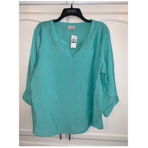 Green Van Heusen Blouse
